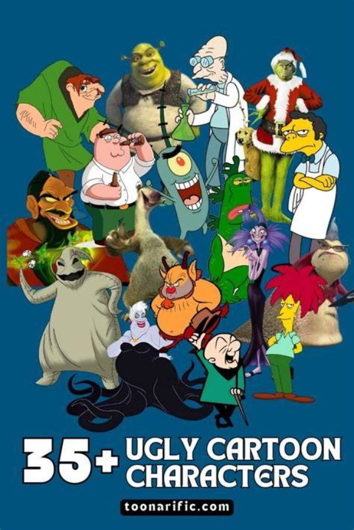 20 ugly cartoon characters, ranked by popularity in 2023 Tuko.co.ke