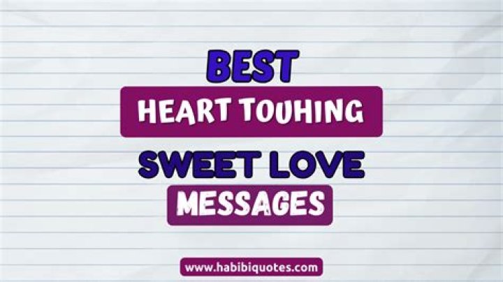 50 Sweet Love Messages for Him &raquo; True Love Words