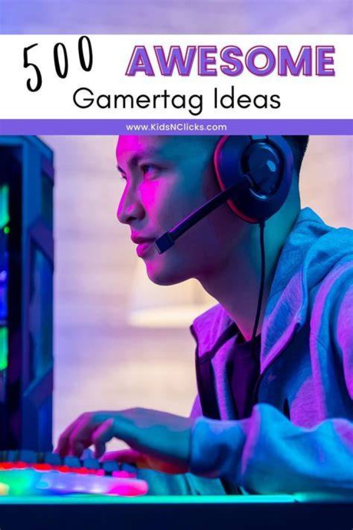 500+ Awesome and unique Gamertag ideas Kids n Clicks