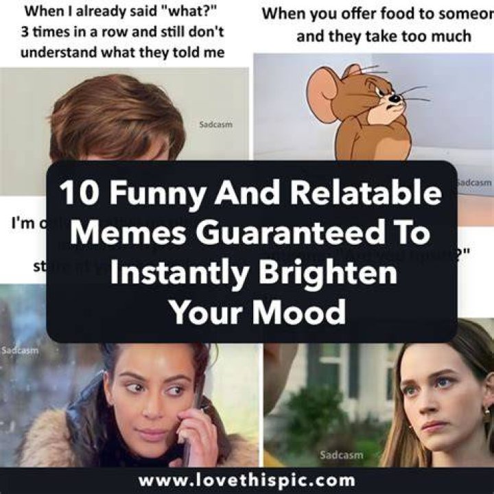 Delightful Memes Pictures To Brighten Your Day With Funny Faces