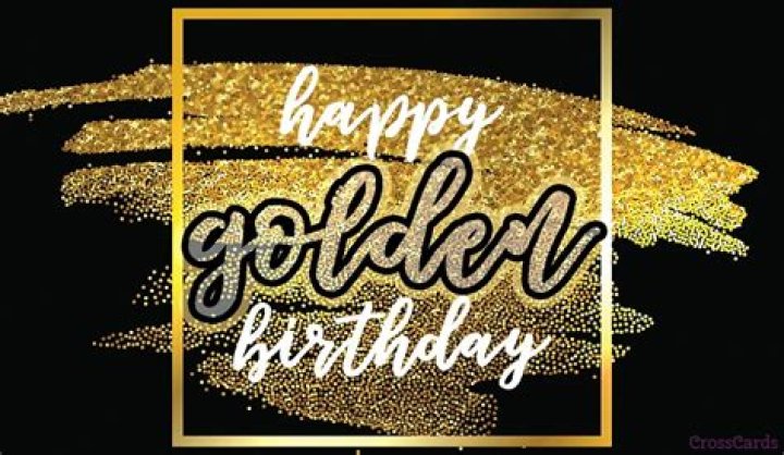 Free Happy Golden Birthday! eCard eMail Free Personalized Birthday