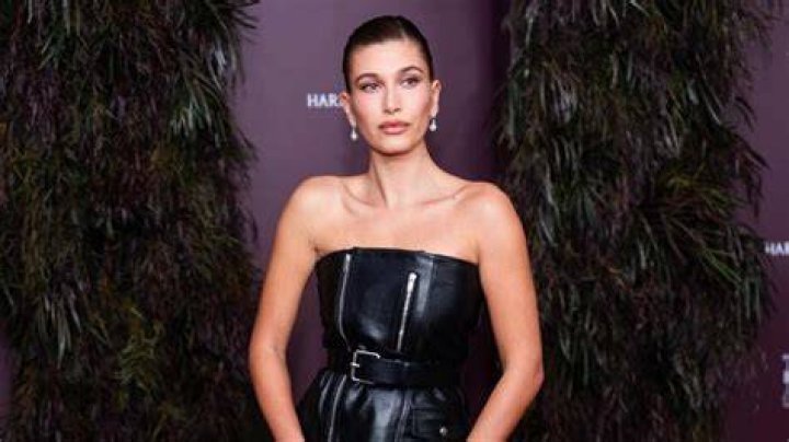 Hailey Bieber Stuns in a Blue Dress at Odell Beckham Jr.’s Birthday