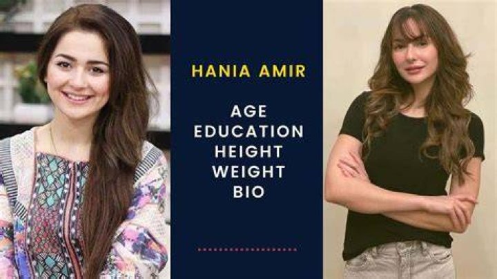 Hania Amir Age Height Weight Family Husband &raquo; Biography 2024