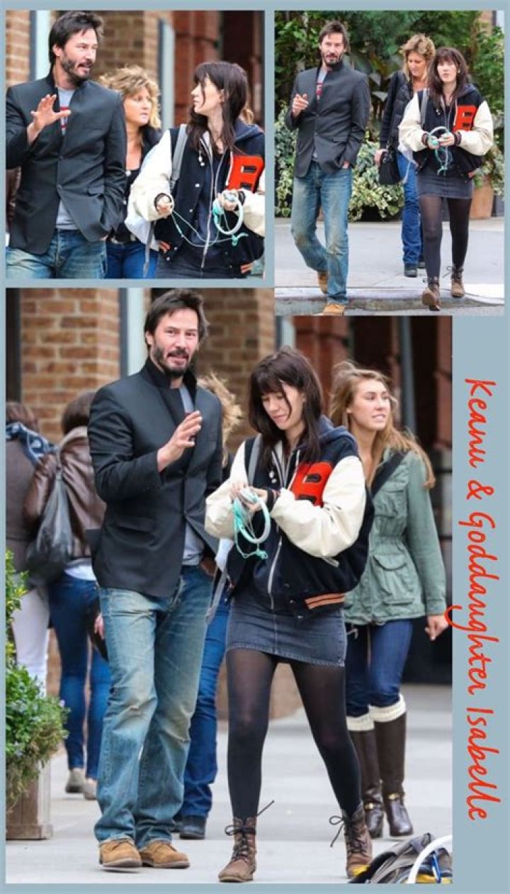 Keanu out with Isabelle Keanu reeves family, Keanu reeves life, Keanu