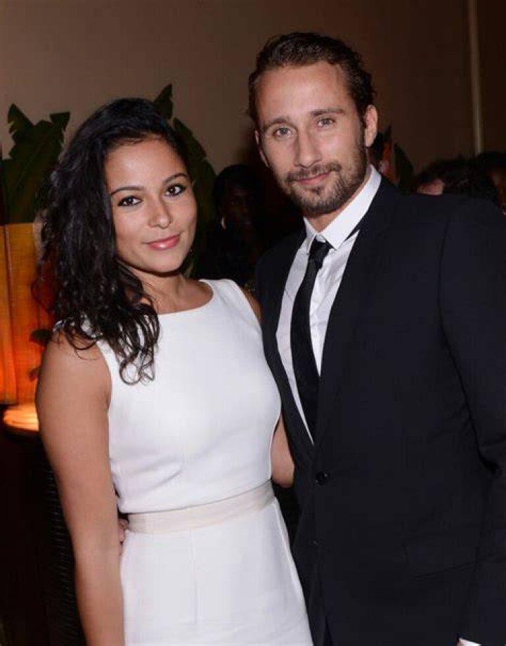 Matthias Schoenaerts with his girlfriend Dior Party held at the Stock