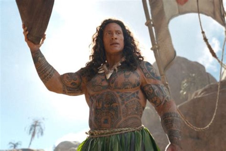 Maui from Moana Dwayne johnson, Disney music, Moana