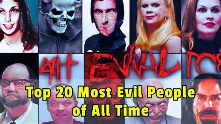 The 10 most evil people ever born on earth Their evil deeds will