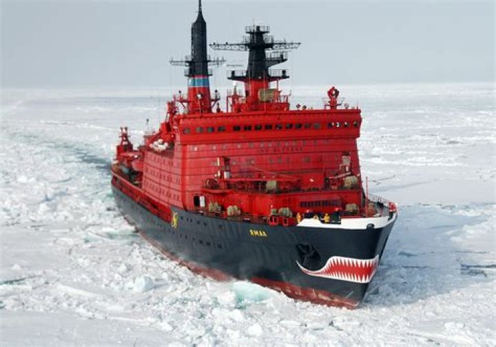 The Yamal is a nuclear powered ice breaker planned and started under