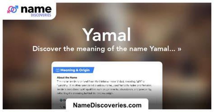Unveiling The Fascinating Meaning Of The Name Yamal
