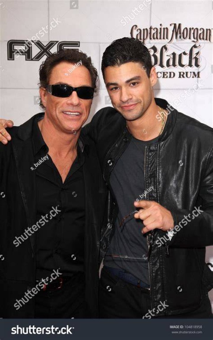 Van Damme and son Kristopher Jean claude van damme, Van damme, Bruce